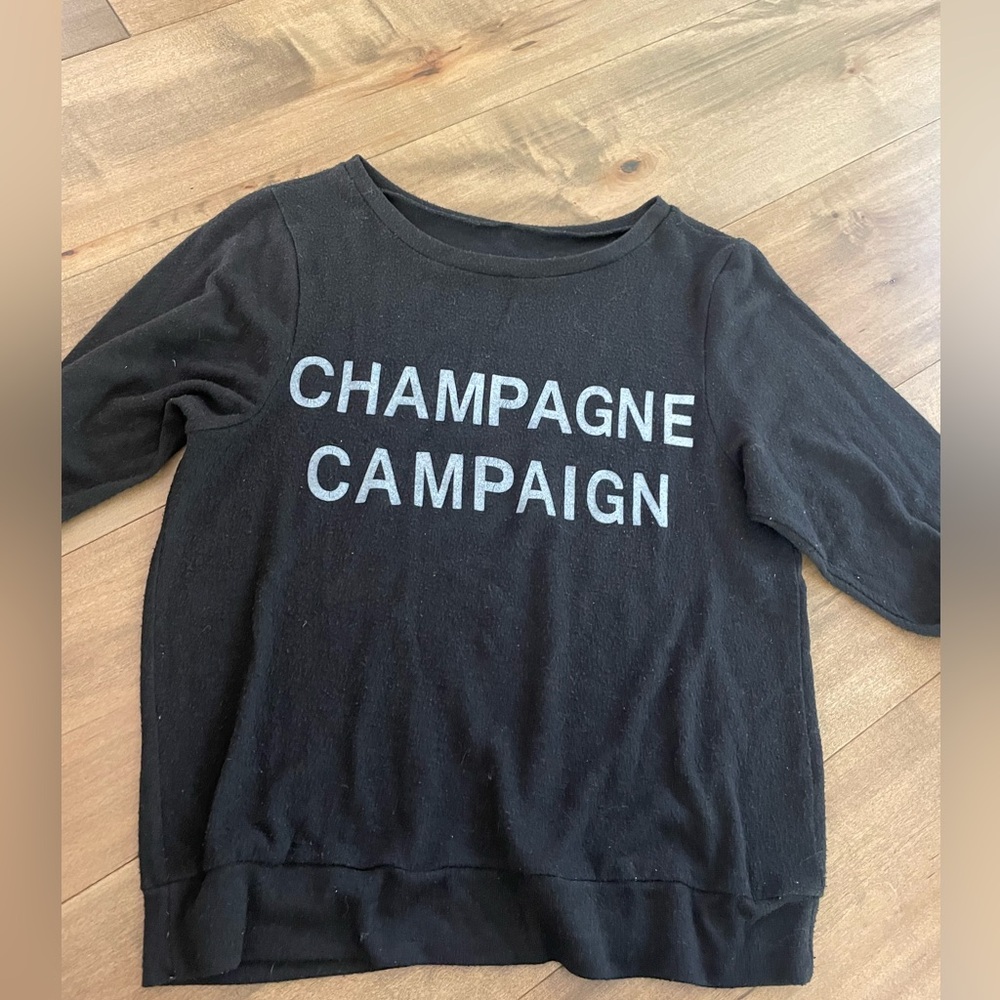 Wildfox Cozy Black Pullover